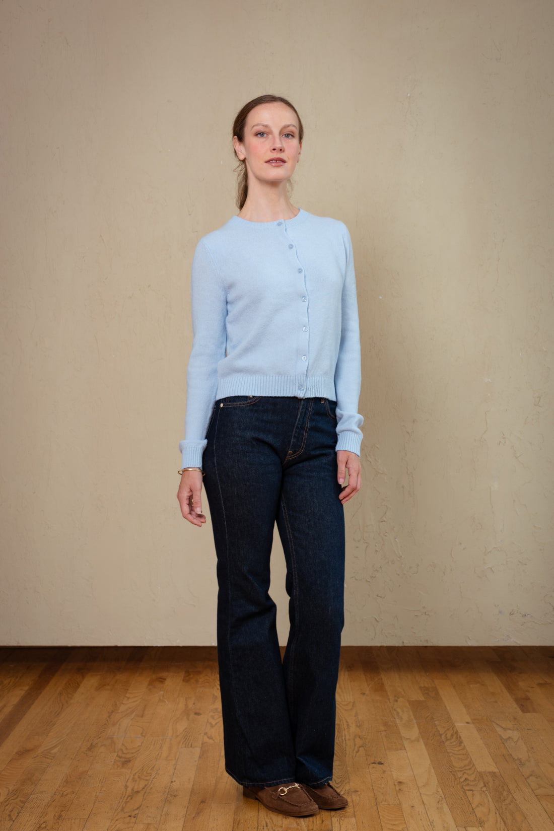 Elsie Ice Blue Cardigan
