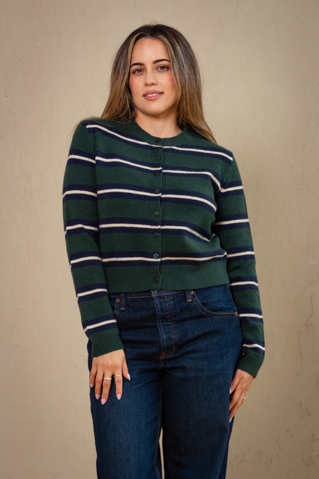 Maren Stripe Cardigan