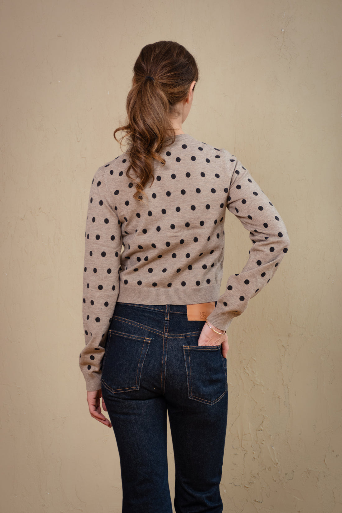 Daphne Polka Dot Cardigan