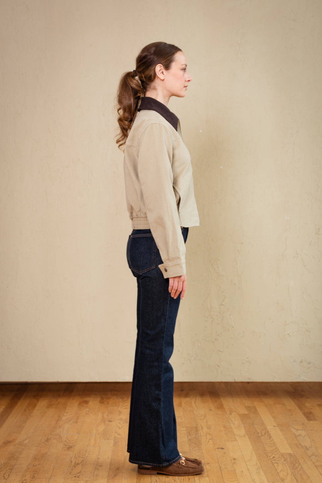 Briar Contrast Collar Jacket