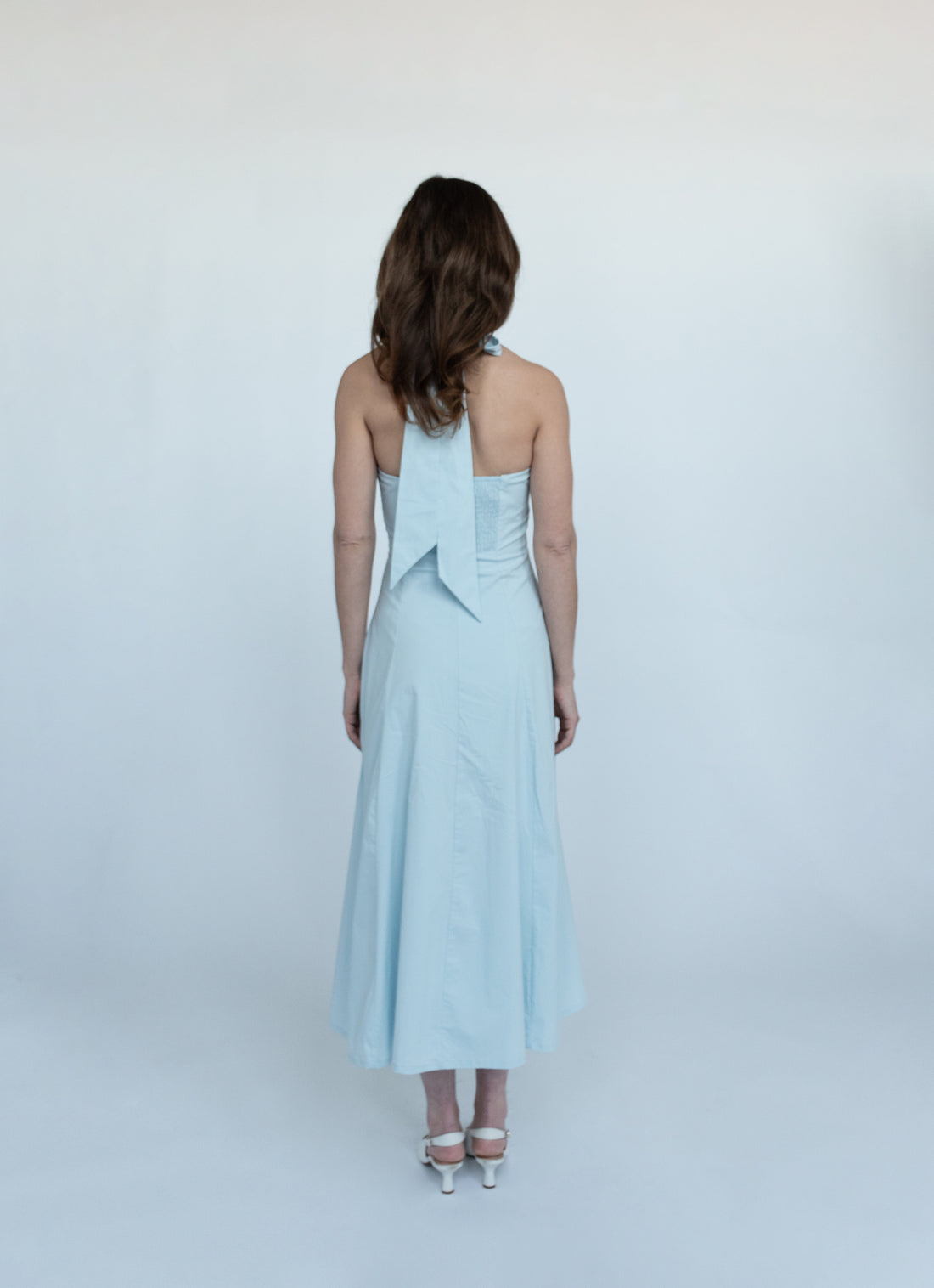 Cannes Blue Maxi Dress