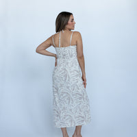 Bali Tropical Cut-Out Maxi Dress