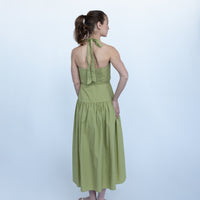 Zahara Pistachio Maxi Dress