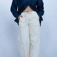 Bianca Drawstring Denim Jeans