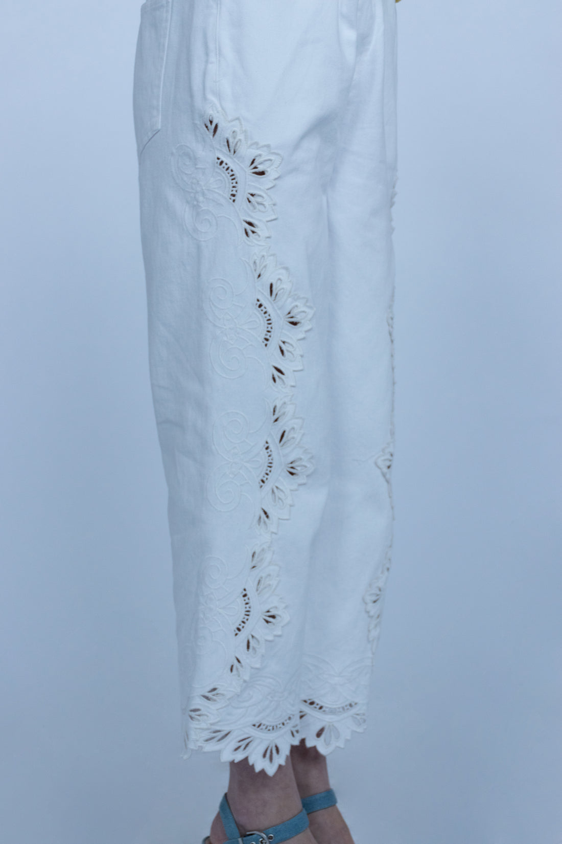 Florence Eyelet Detail Pants