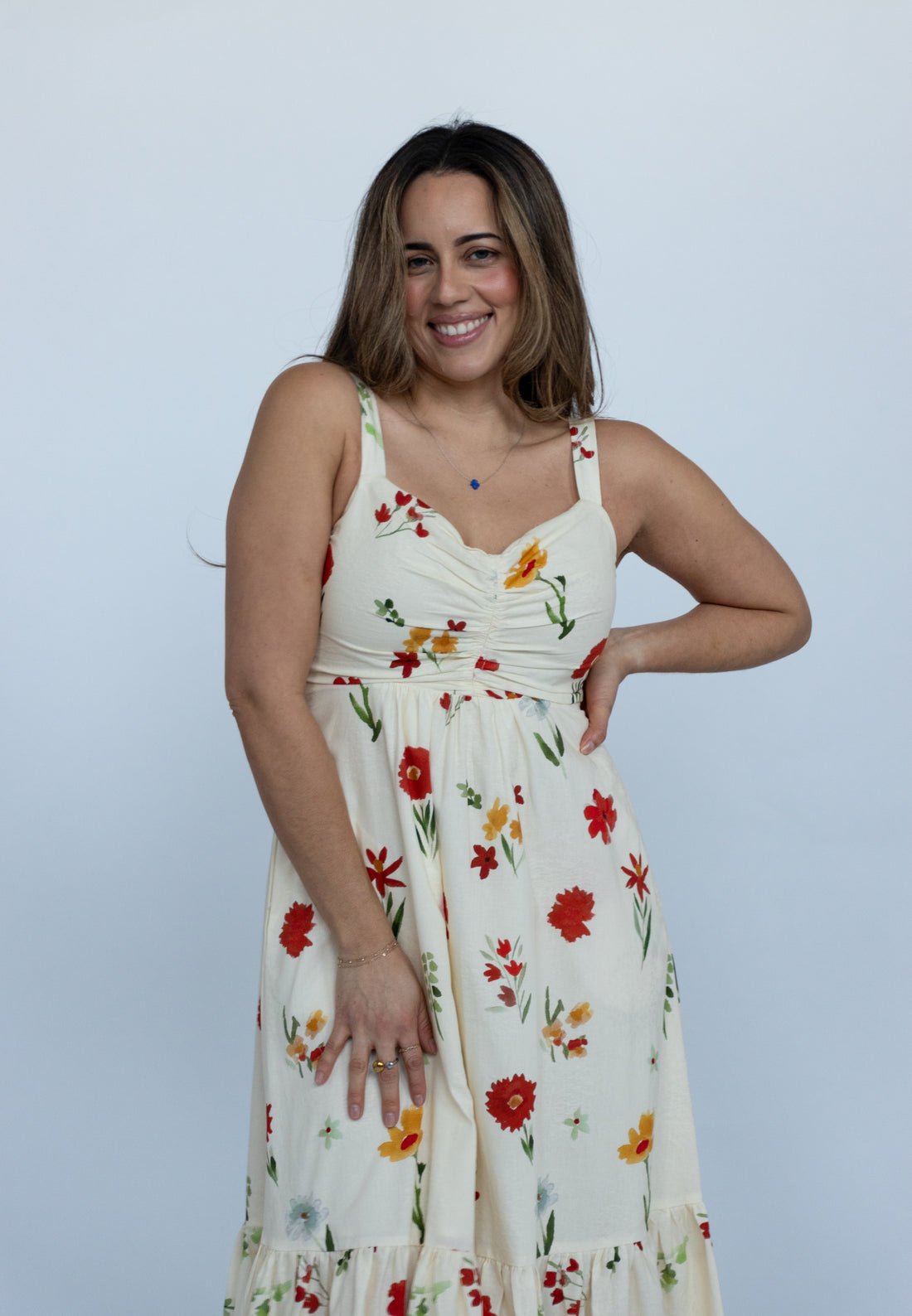 Lucia Floral Occasion Dress