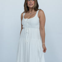 Arden Keyhole Midi Dress
