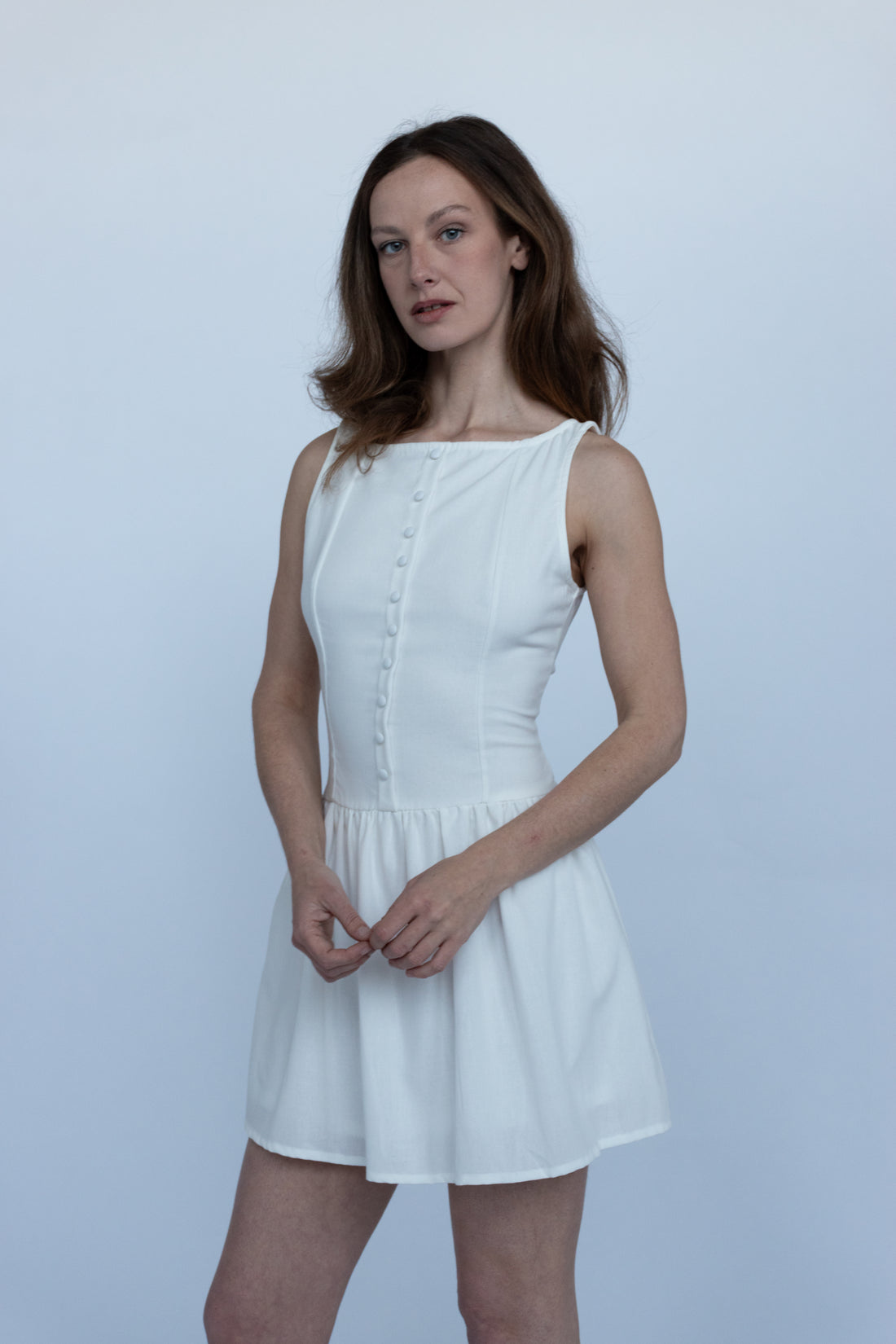 Monaco Boat Neck Dress