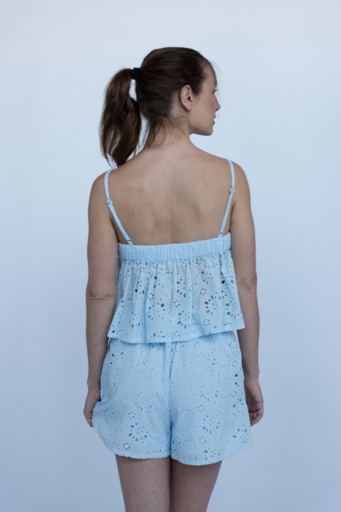 Positano Eyelet Skort Set