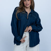 Bianca Drawstring Denim Jeans