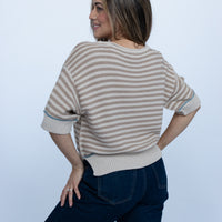 Marina Coastal Stripe Sweater