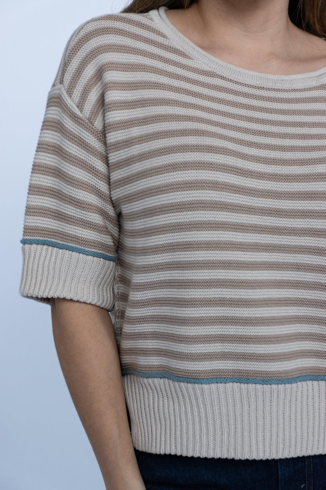Marina Coastal Stripe Sweater