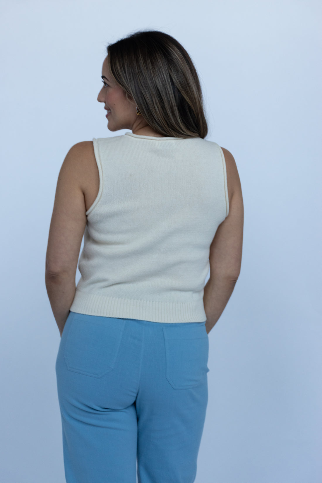 Colette Knit Cardigan Vest