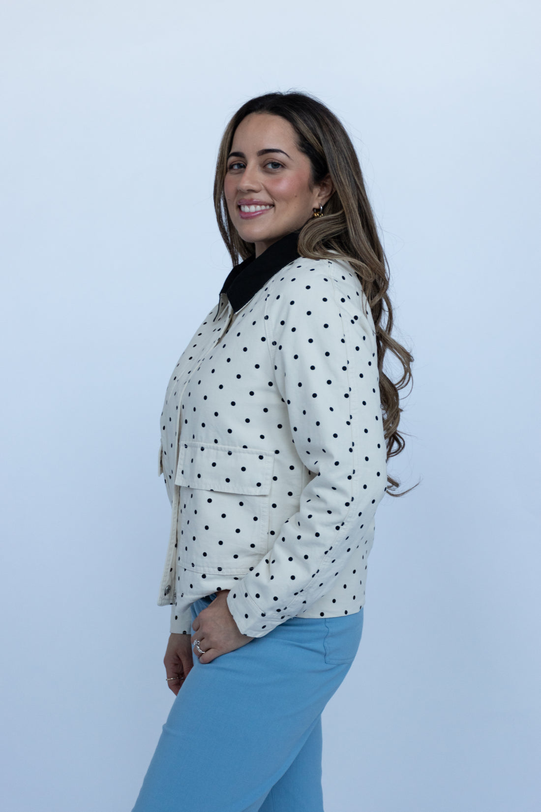 Camille Polka Dot Jacket