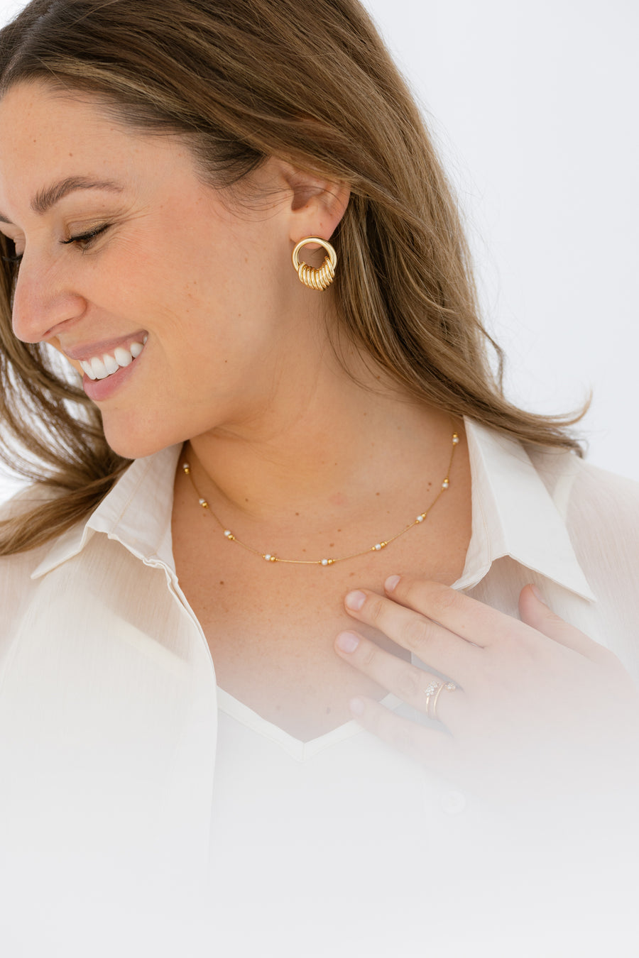 Berlin 24k Gold Plated Earrings