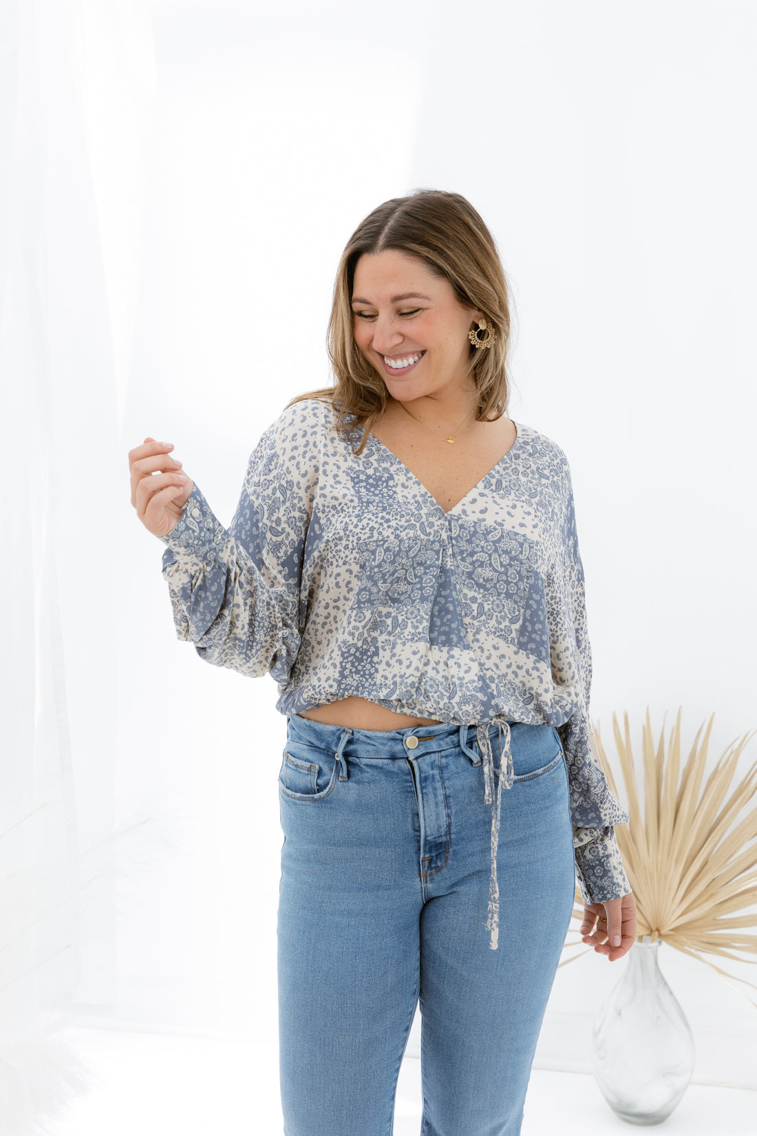 Savannah Afternoon Kimono Top