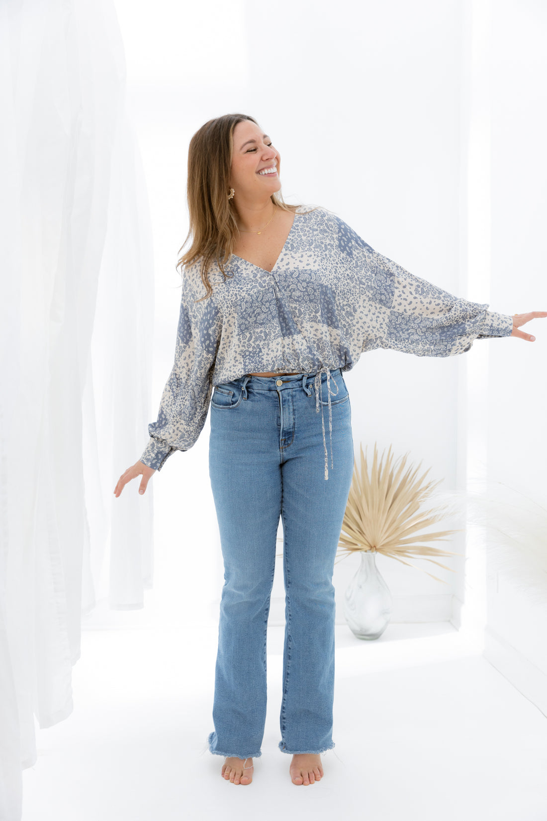 Savannah Afternoon Kimono Top