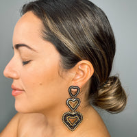 To My Love Heart Shape Earrings