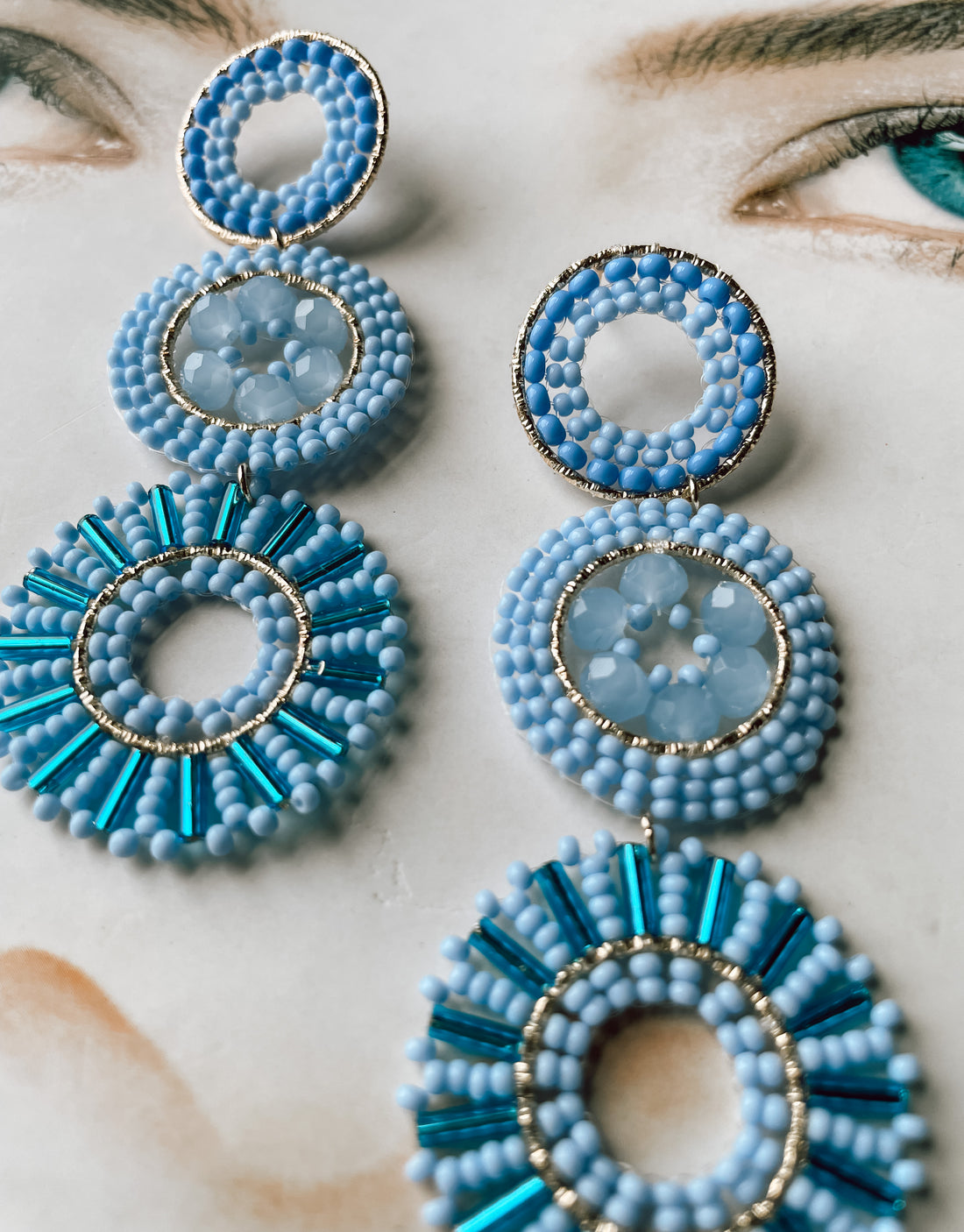 Salome Beaded Detail Earrings