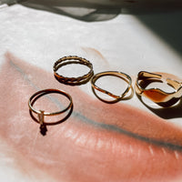 Julia Gold Dipped Assorted Rings