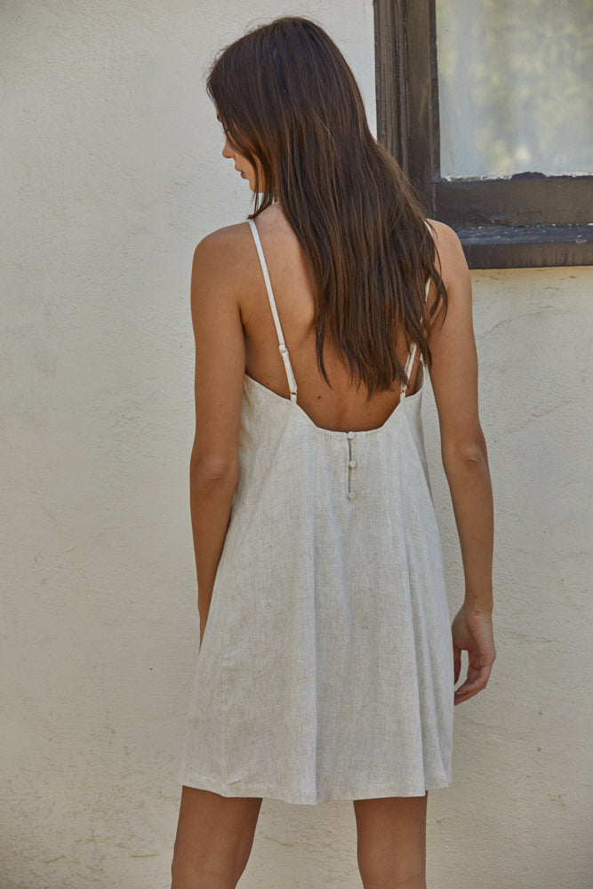 Summer in Sevilla Linen dress