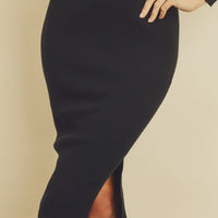 Power Move Midi/Maxi Knit Dress